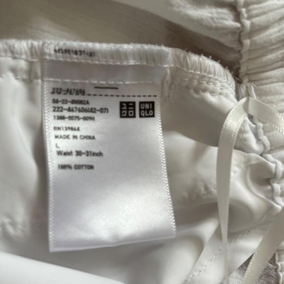 Uniqlo White Tiered Sheer Skirt • Large - Picture 4 of 5